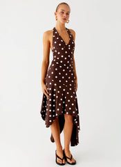 Keylani Halter Midi Dress