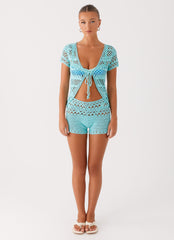 Kristelle Crochet Shorts