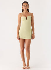 Leah Halter Mini Dress