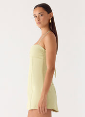 Leah Halter Mini Dress