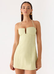 Leah Halter Mini Dress