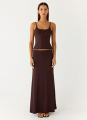 Like A Flower Maxi Skirt