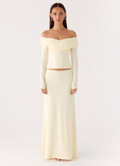 Like A Flower Maxi Skirt