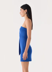 Lilou Shoulder Wrap Mini Dress