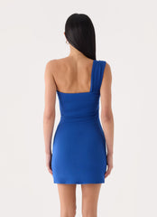 Lilou Shoulder Wrap Mini Dress