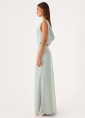 Line By Line Maxi Dress