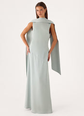 Line By Line Maxi Dress