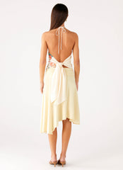 Loreta Beaded Tie Back Top
