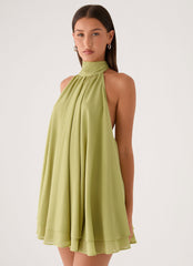 Lyrah Halter Mini Dress