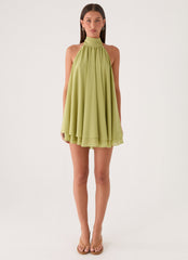 Lyrah Halter Mini Dress