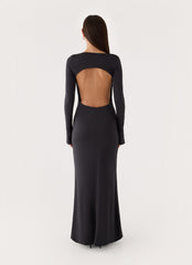Main Event Keyhole Maxi Dress