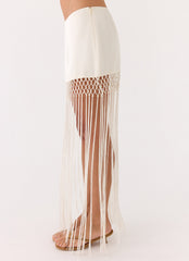 Mania Tassel Mini Skirt
