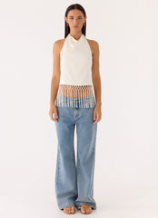 Mania Tassel Top