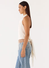 Mania Tassel Top