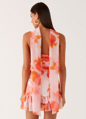 Manon Scarf Mini Dress
