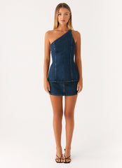 Maysa Denim Top