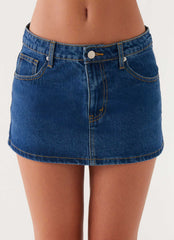 Maysa Low Rise Mini Skirt