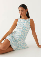 Meggie Linen Mini Dress