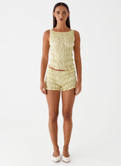 Messina Ruched Tank Top
