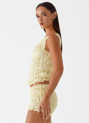 Messina Ruched Tank Top
