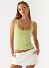 Michele Floral Top