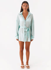 Miley Oversized Chiffon Shirt