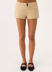 Minna Trench Mini Shorts