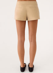 Minna Trench Mini Shorts