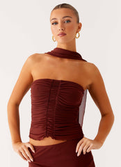 Mirage Scarf Top