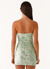 Moorey Beaded Mini Dress