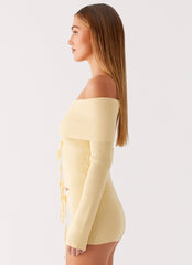 Muted Muse Knit Long Sleeve Top