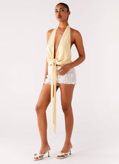 Neptune Halter Top