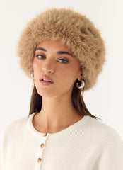 North Pole Faux Fur Headband