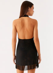 Odrella Sequin Mini Dress