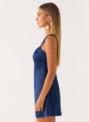 Odette Satin Mini Dress