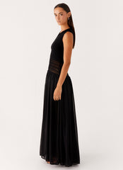Off Grid Crochet Maxi Dress