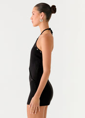 Off The Bass Mini Dress