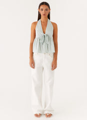 On Repeat Halter Top