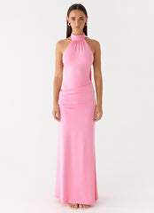 On My Way Bodysuit Maxi Dress