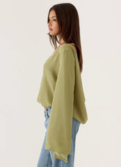 Orelia Long Sleeve Top