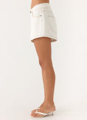 Owen A-Line Denim Shorts