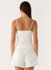 Owen A-Line Denim Shorts