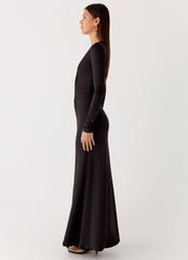 Palm Haze Maxi Dress