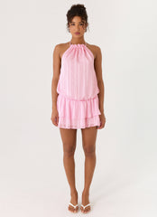 Parade Halter Mini Dress