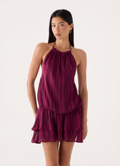 Parade Halter Mini Dress