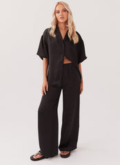 Palm Cove Satin Pants