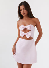 Girl Crush Bow Mini Dress