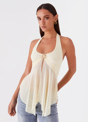 Sunbeam Mesh Top