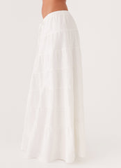 Mariella Linen Maxi Skirt