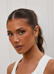 Fireside Gold Earrings